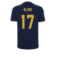 Ajax Daley Blind #17 Udebanetrøje 2022-23 Kortærmet